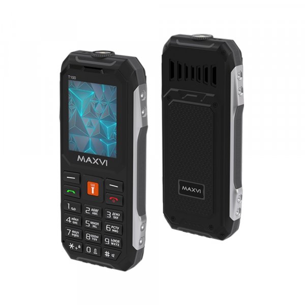 Мобильный телефон Maxvi T100 (1.77" / 1500мАч) black