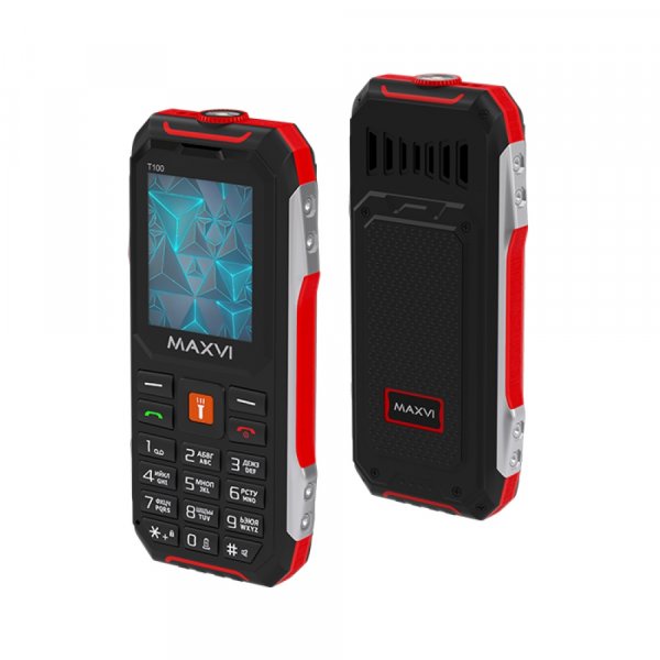 Мобильный телефон Maxvi T100 (1.77" / 1500мАч) red