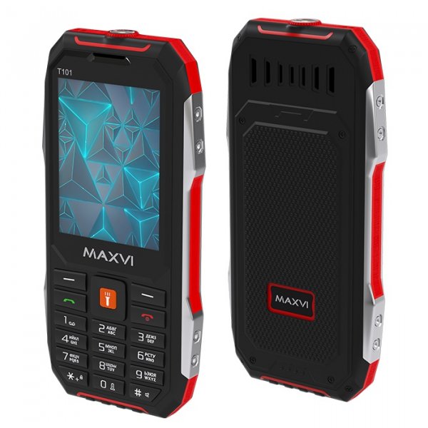 Мобильный телефон Maxvi T101 (2.8" / 4000мАч) red
