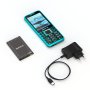 Мобильный телефон Maxvi X10i (2.8" / 1600мАч / Type-C) aqua blue