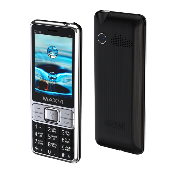 Мобильный телефон Maxvi X900 4G (2.8" / 2500мАч / Type-C) black