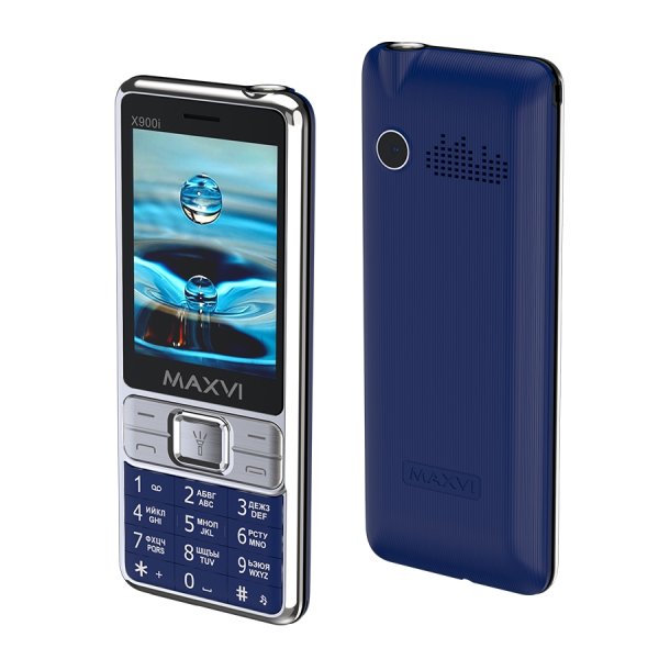 Мобильный телефон Maxvi X900i (2.8" / 1800мАч) blue