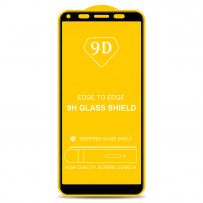 Стекло защитное Xiaomi Redmi 6/6A 9D (тех.упаковка), чёрное
