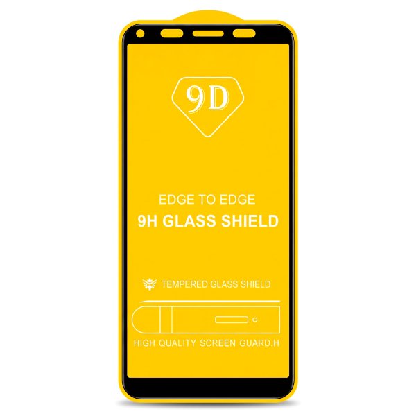 Стекло защитное Xiaomi Redmi 6/6A 9D (тех.упаковка), чёрное
