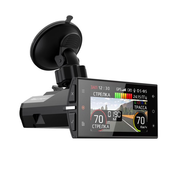 Радар-детектор SilverStone F1 HYBRID S-BOT PRO Wi-Fi  DOPPLER EDITION+ видеорегистратор