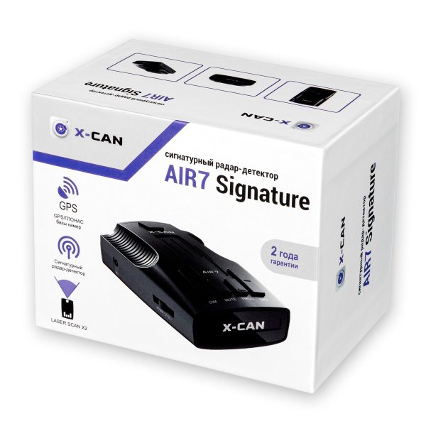 Радар-детектор X-CAN AIR7 Signature
