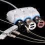 Разветвитель прикуривателя Hoco C1 (3 выхода + 2 USB) белый