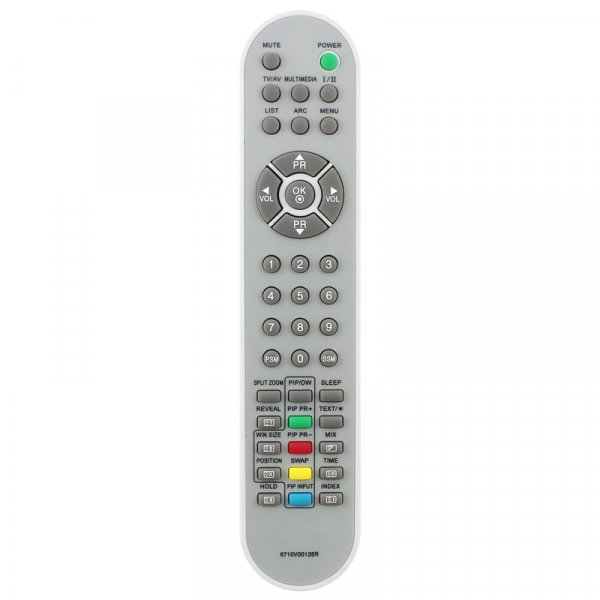 Пульт LG 6710V00126R (6710V00138C,P) ic LCDTV Pip как оригинал