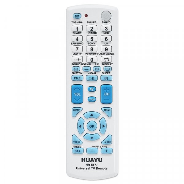 Пульт Huayu HR-E877 BLUE UNIVERSAL TV