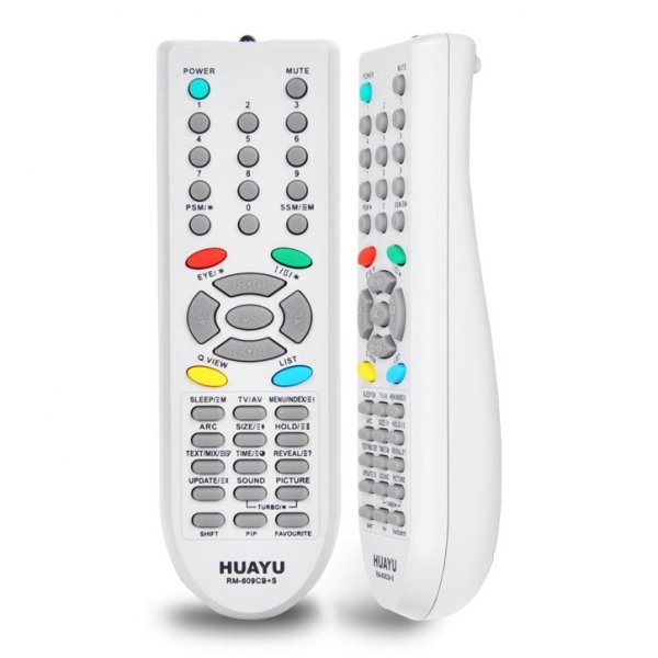 Пульт Huayu для LG RM-609CB-3  универсальный (корпус LG 6710V00124E)