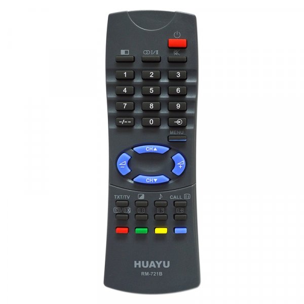 Пульт Huayu для Toshiba RM-721B  корпус CT-90229 универсальный