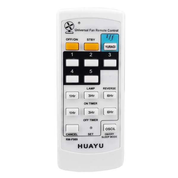 Пульт Huayu RM-F989 для вентиляторов