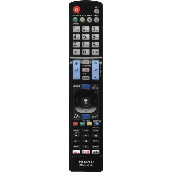 Пульт Huayu для LG RM-L999 RU (RM-L999) корпус AKB73756564 AKB73756504 (AKB73756502)