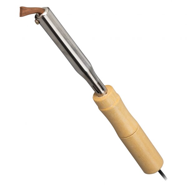 Паяльник электрический, 80 Вт, деревянная рукоятка, длина шнура 1.1 м,Smartbuy Tools