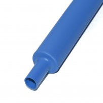 Термоусаживаемая трубка 10/5, 1 м, синяя (SBE-HST-10-db)