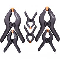 Набор пластиковых зажимов для фиксации 6 штук (76/100/150 мм по 2шт.) Smartbuy Tools