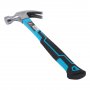 Молоток с гвоздодером столярный с плексигласс. рукояткой, 450 г, Smartbuy tools