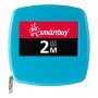 Рулетка измерительная, 2м, пластик, промо, Smartbuy One Tools