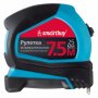 Рулетка измерительная, 7,5м*25мм, прорезинен. корпус, эрг.форма, усиленный зацеп, Smartbuy One Tools