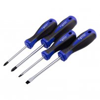 Отвертки в наборе 4 штуки, SL, PH, CR-V сталь, Smartbuy PRO TOOLS (SBT-PRO-SCN-4)