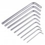 Ключи TORX, набор 9 штук, T10-T50, с отверстием, удлиненные, CR-V сталь, Smartbuy PRO TOOLS