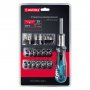 Отвертка реверсивная, с 28 битами, SL, PH, HEX, TORX, головки, CR-V сталь Smartbuy Tools
