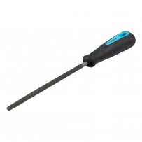 Напильник по металлу круглый, 160 мм, прорезиненная рукоятка, Smartbuy tools