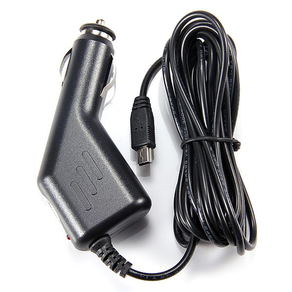АЗУ для видеорегистраторов Live Power 5V, 2A miniUSB (прямой штекер) 3.5м