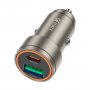 АЗУ Type-C + USB, PD30W, QC3.0, GFPoWeR A01PQ, золотистый (12/120)