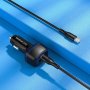 АЗУ Type-C + USB + кабель Type-C - Type-C, PD20W, QC3.0, Borofone BZ14A, чёрный