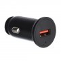 АЗУ USB, 18W, GoPower GPQC11-1U, чёрный