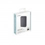 Внешний АКБ 10000 мАч, NRG Power Compact, 2.1A, 2xUSB, Deppa, серый