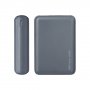 Внешний АКБ 10000 мАч, NRG Power Compact, 2.1A, 2xUSB, Deppa, серый