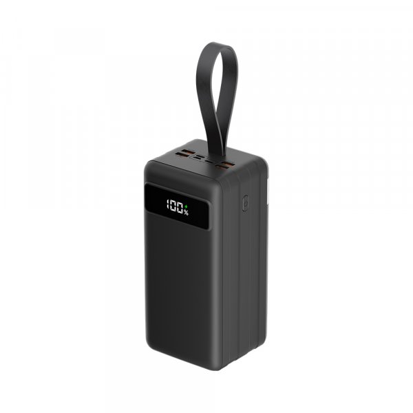 Внешний АКБ 80000 мАч NRG Turbo V2, 22.5W (QC, PD, AFC, FCP, SCP, MTK PE, дисплей), Deppa, чёрный