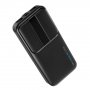 Внешний АКБ 10000 мАч, NRG Classic PD, 37W, 1-USB, PD, QC, дисплей, Deppa, чёрный