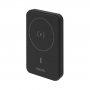 Внешний АКБ 10000 мАч, NRG MagSafe Basic, 15Вт QI, Deppa, чёрный