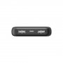 Внешний АКБ 10000 мАч, NRG Power V2, 2A, 2xUSB, Deppa, чёрный