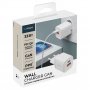 СЗУ Type-C + USB, PD33W, QC4.0 / PD3.0, GaN, PD3.0, Deppa, белый