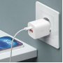 СЗУ Type-C + USB, PD33W, QC4.0 / PD3.0, GaN, PD3.0, Deppa, белый