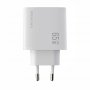 СЗУ Type-Cx2 + USB, PD65W 3.0, GaN, Breaking WC19, белый