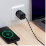СЗУ Type-C + USB, PD33W, QC4.0 / PD3.0, GaN, PD3.0, Deppa, чёрный