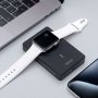 Внешний АКБ 10000 мАч, NRG Watch, MagSafe, 15Вт, Deppa, серый