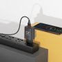 СЗУ USB, 3A, QC3.0, GFPoWeR GF21, чёрный (83/332)