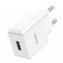 СЗУ USB, 2.1A, Hoco C106A, белый (36,216)