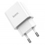 СЗУ USB, 2.1A, Hoco C106A, белый (36,216)