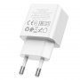 СЗУ USB, 2.1A, Hoco C106A, белый (36,216)