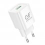 СЗУ USB, 3A, QC3.0, GFPoWeR S71Q, белый (30/180)