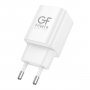 СЗУ Type-C + USB, PD20W, QC3.0, GFPoWeR S73PQ, белый (30/180)