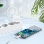 СЗУ USB, 3A, QC3.0, Hoco C109A, белый (36)