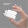 СЗУ Type-C + USB, PD45W, QC4.0, Deppa, белый